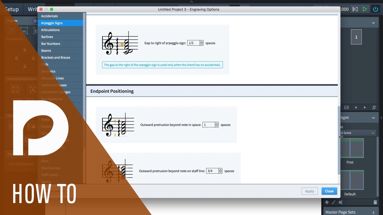 How to Work with Engraving Options | Engrave Mode in Dorico