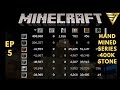 Grandpa Plays #minecraft - HAND MINED SERIES 400K STONE UPDATE (Minecraft Episode #5)