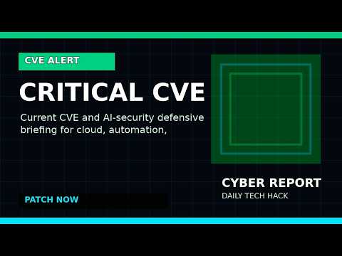 CVE-2026-60113 and Today’s AI Security Patch Priorities