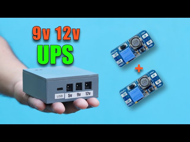 DIY - 12V Mini UPS 