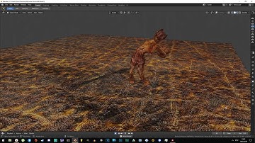 Blender Animation Test (death animation)