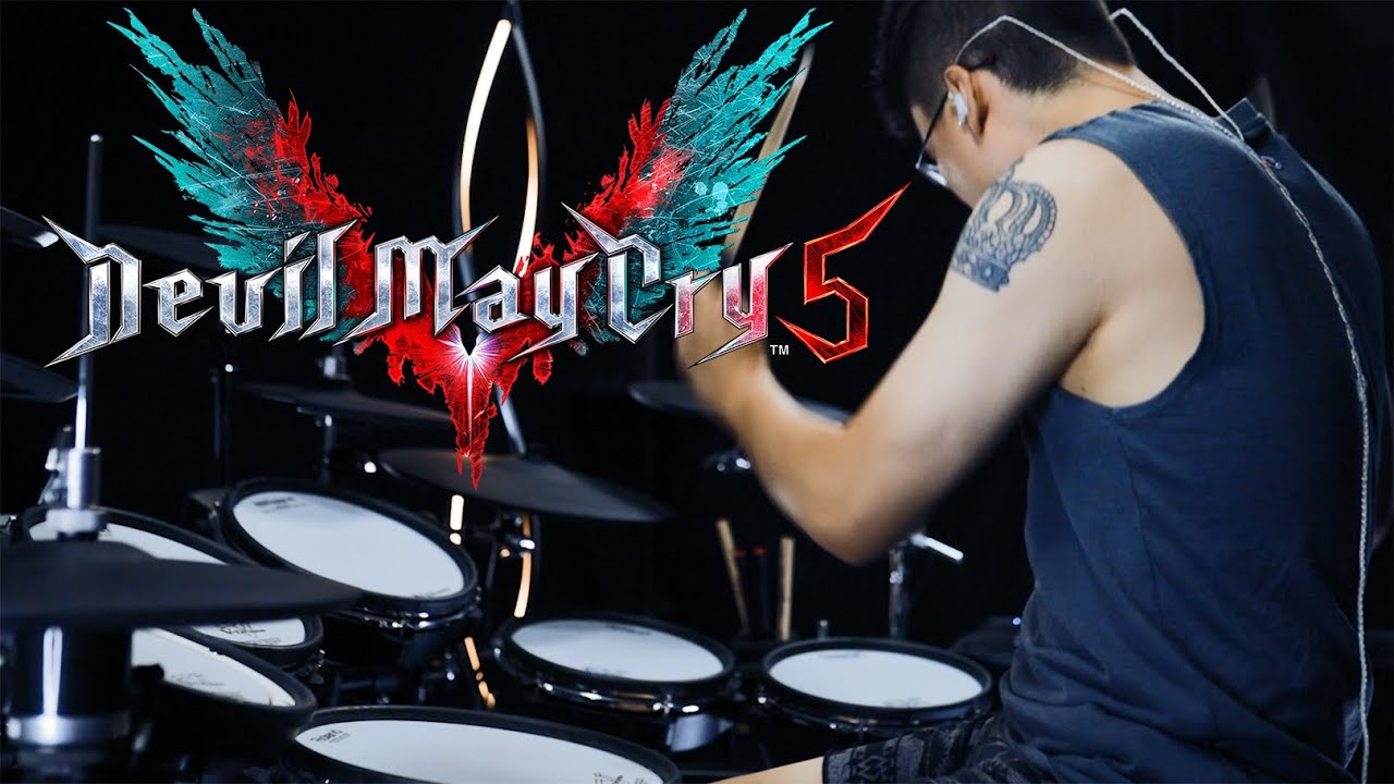 [Devil May Cry] Bury the Light Vergil theme drum cover YouTube