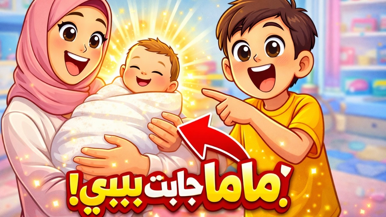 ماما جابت بيبي 👶💕 | أغنية أطفال جديدة 2026 🔥 الأكثر مشاهدة الآن!