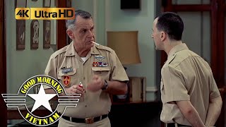 Good Morning Vietnam The Men Want Him Back,I Want Him Back Reinstate The Man 4K Hdr