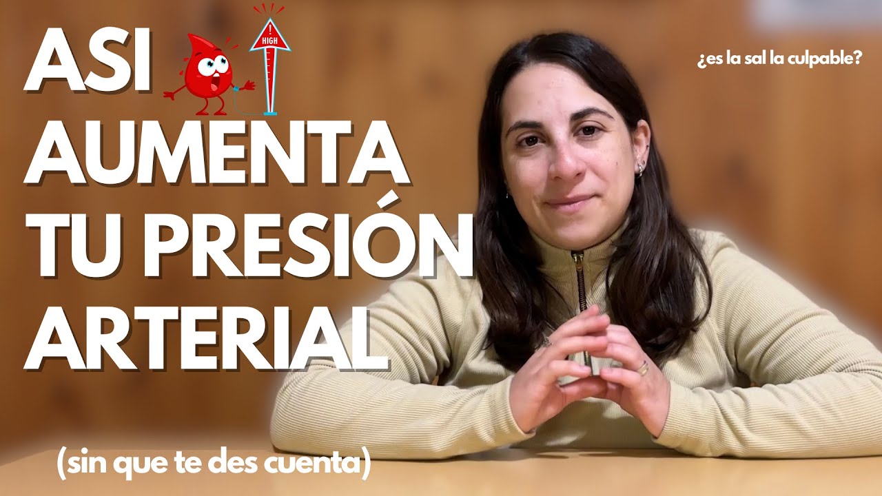 ¿Tengo que COMER MENOS SAL si tengo PRESION ALTA? La verdad sobre la sal silenciosa"