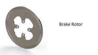 Optimization and Analysis of a Student Car Brake Disk / Rotor Component