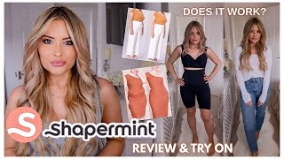 SHAPERMINT Try-On Haul 👀 Honest Review + Before \& After Results - Leggings, Bras \& Shapewear