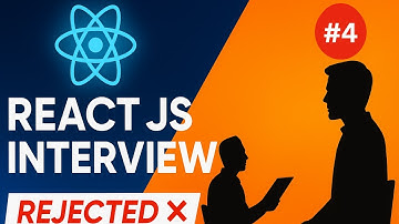#4 - Freshers React JS Interview | Rejected ❌ |  React, JavaScript, HTML, CSS l