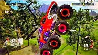 Monster Jam Steel Titans 2 Best Glitch Ever Funny Moments & Epic Fails