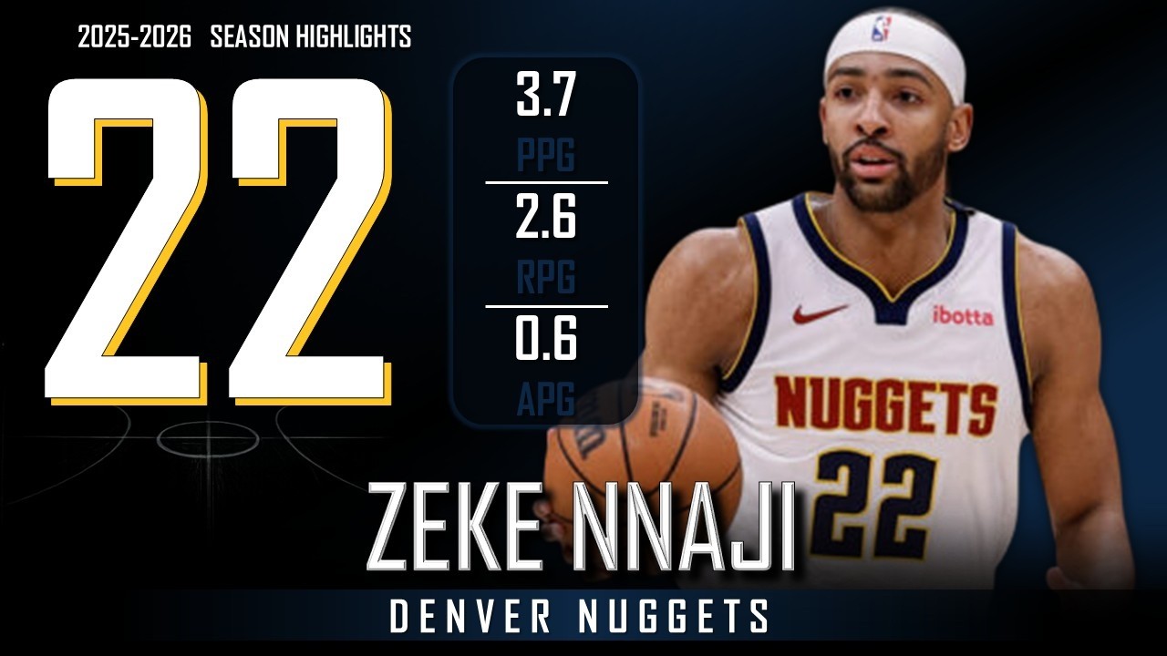 Zeke Nnaji || 2025-2026 Denver Nuggets Highlights