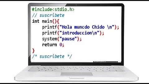 Primer programa en c