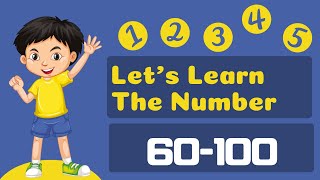 Kids Number Learning From 60 to 100 💡 60 থেকে 100 পর্যন্ত বাচ্চাদের সংখ্যা শেখার উপায় 💡