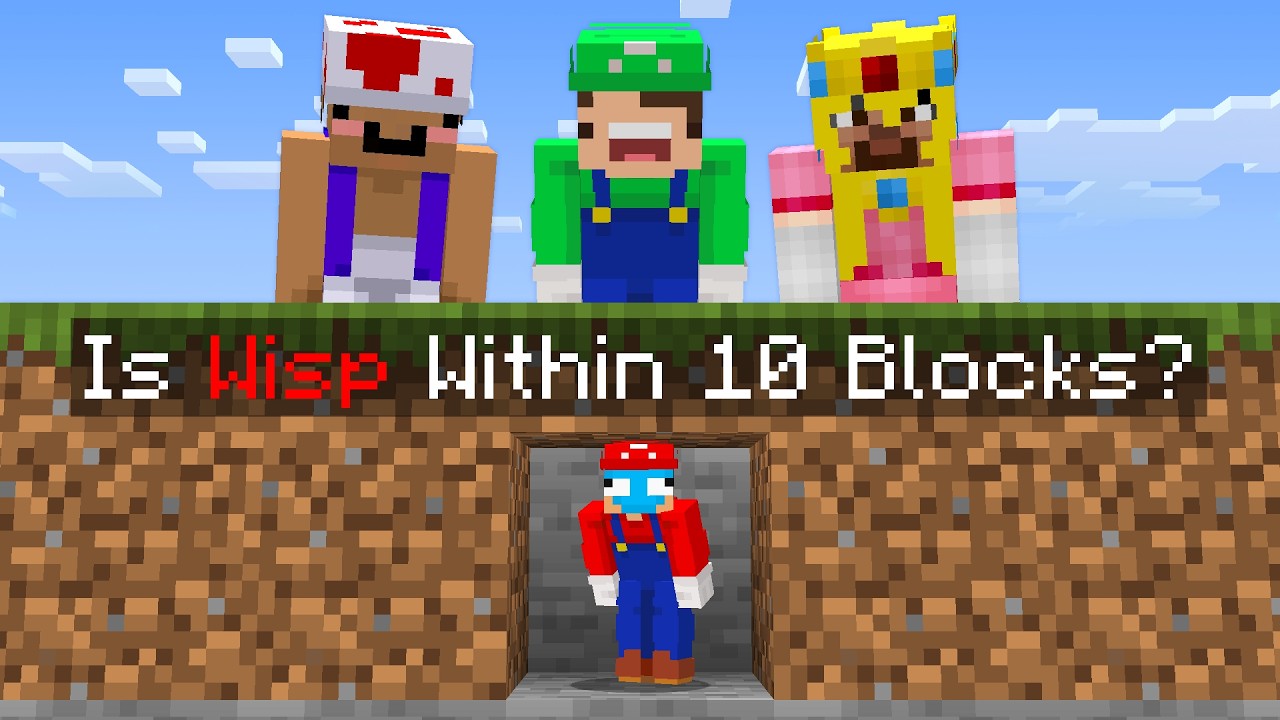 The Best Minecraft Hide and Seek, but I'm tiny...