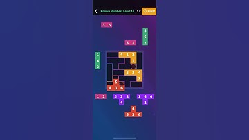 Flow Fit Sudoku Known Numbers Level 14