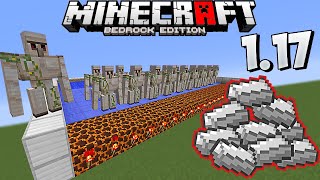 НОВАЯ ФЕРМА ЖЕЛЕЗА 1.17 МАЙНКРАФТ БЕДРОК | КАК СДЕЛАТЬ ФЕРМУ ЖЕЛЕЗА? | Minecraft Bedrock 1.17
