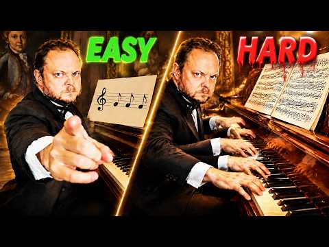 I Played 20 Piano Pieces From EASY to IMPOSSIBLE