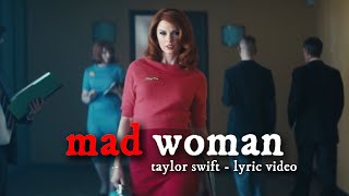 Taylor Swift - mad woman (Official Lyric Video) - [Betty, James \& Inez] fanfic