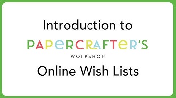 Intro to our Online Gift Registry