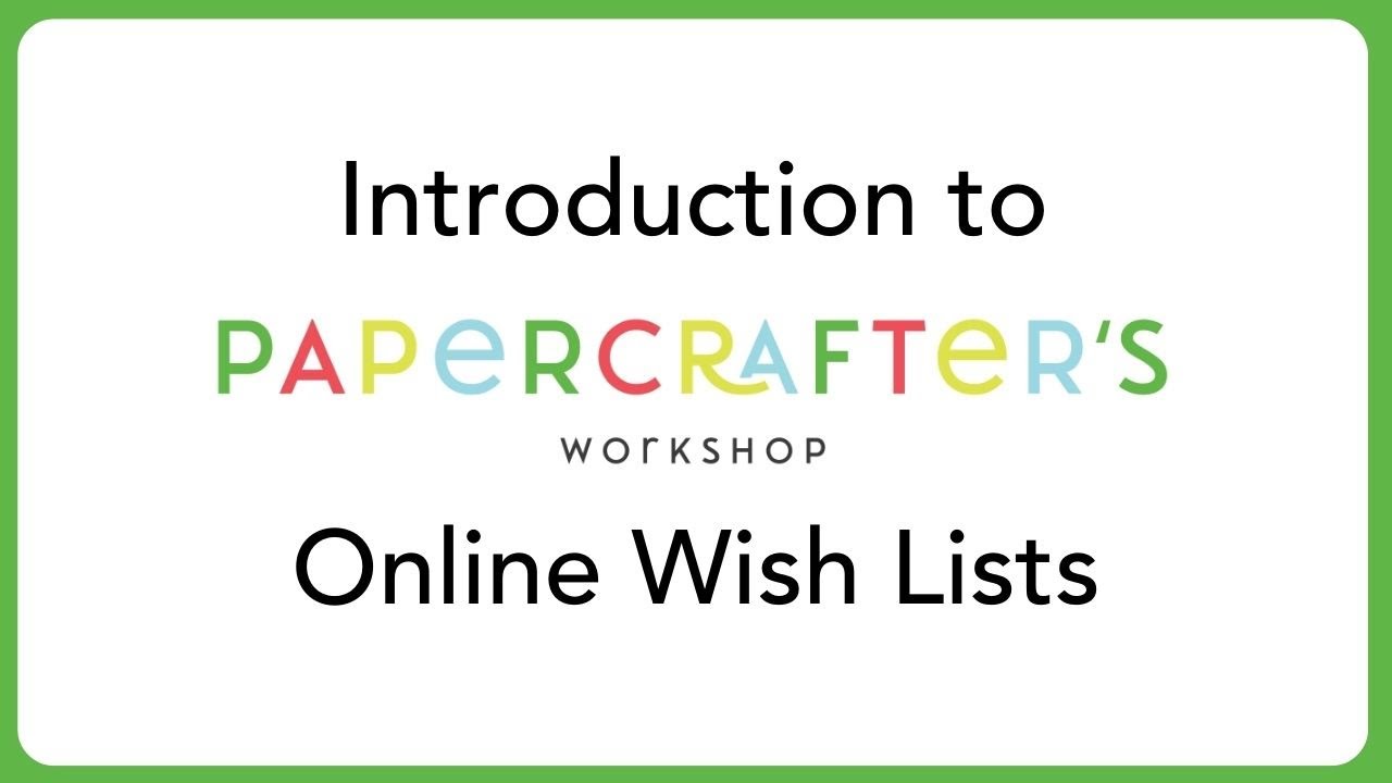 Intro to our Online Gift Registry YouTube