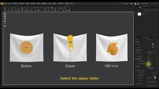 Marvelous Designer 8:  Adjust Trim Weight