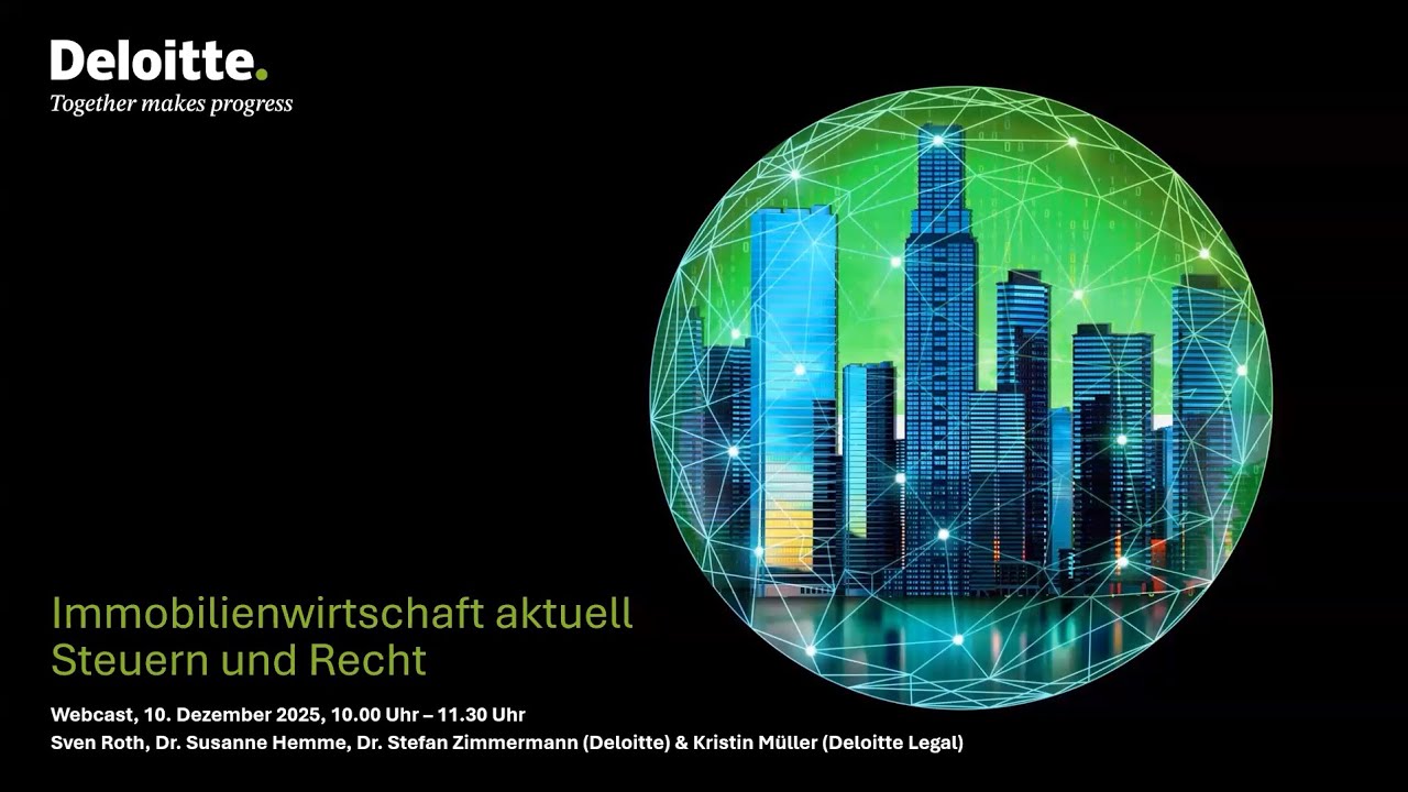 Immobilienwirtschaft aktuell – Steuern und Recht | Herbst/Winter 2025