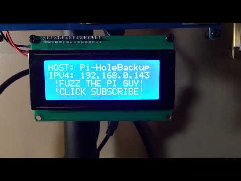 Banana Pi M2 And Banana Pi Pro With Pi-Hole Installed Hooked Up To A 7 Inch And A i2c LCD Screen