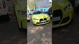 That Cold Start Sound! ⚡ BMW M4 Comp #Shorts ExoticCars #CarLovers #Shorts #Trending
