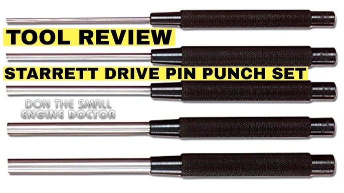 Starrett S565PC Drive Pin Punch Set