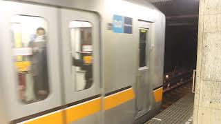 銀座線01系 日本橋駅発車