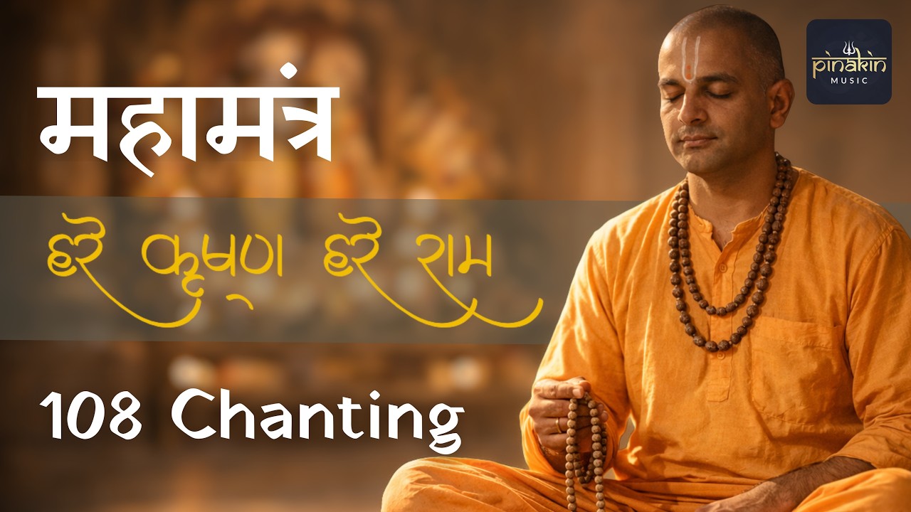 Powerful Hare Krishna Chanting 108 Repetitions | Peace & Bhakti | Mahamantra Chanting