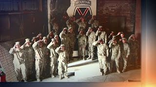 U.S. Military personnel tip caps to Derek Jeter on Derek Jeter Day