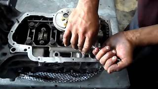 تركيب مضخة الزيت محرك السيارة بكل سهولة - engine oil pump