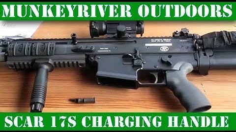 FN SCAR 17s Enhanced Charging Handle from GG&G