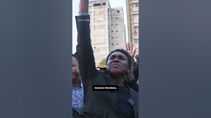 Protests erupt in Mozambique after election