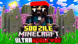 Am Supravietuit 500 de Zile pe Minecraft Ultra Hardcore