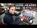 S2000 Header & Subframe Mods - Honda K-Swap 240SX
