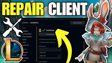 How To Repair League of Legends Client (FIX)