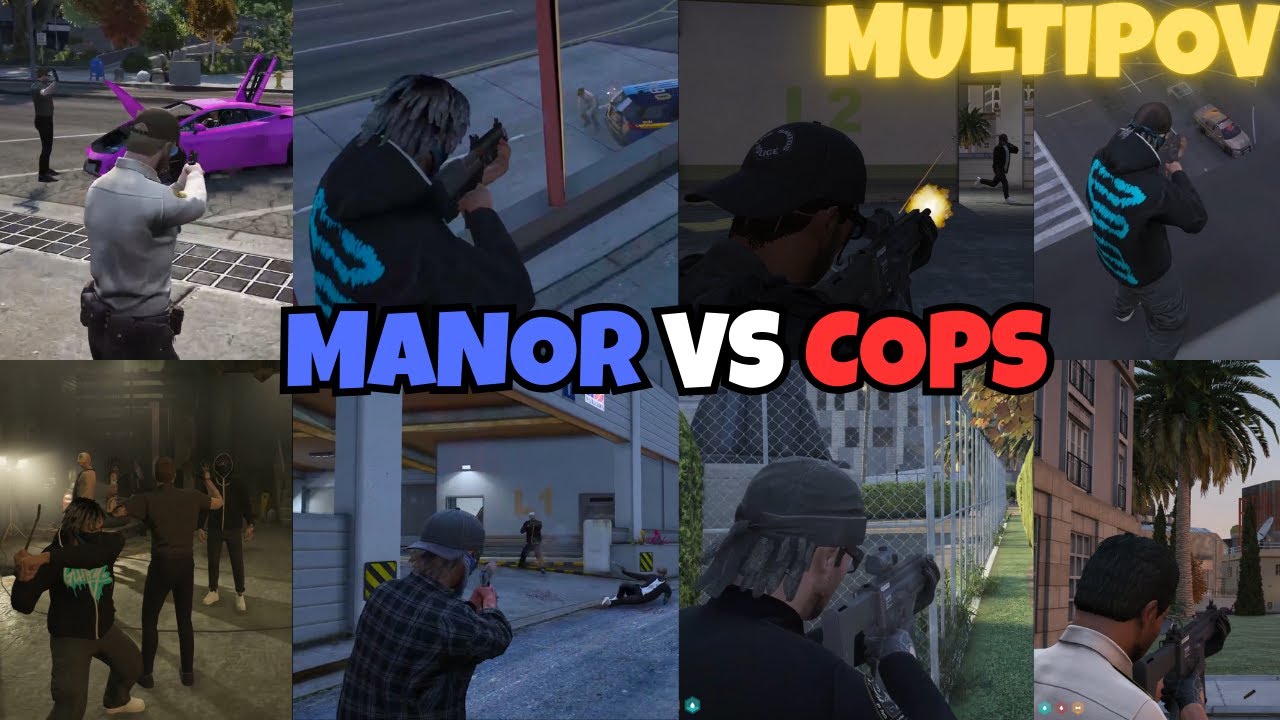 MANOR Smoke PD After Cops Shot Manor For This | MULTIPOV | NOPIXEL 4.0 GTARP