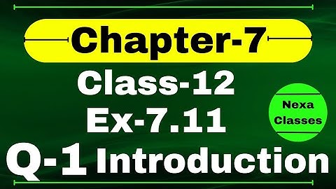 Class 12 Ex 7.11 Q1 Math | Chapter7 Class12 Math | Integration | Ex 7.11 Q1 Class 12 Math