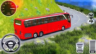 Dangerous Off-Road Bus Driving 😱 Mountain & Jungle Roads Gameplay - Android GamePlay screenshot 4