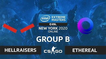 CS:GO - HellRaisers vs ETHEREAL [Nuke] Map 2 - IEM New York 2020 - Group B - CIS