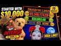 We Brought $10,000 to the High Limit Room!