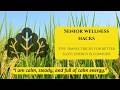 Senior Wellness Hacks | 5 Simple Tricks for Better Sleep, Energy &amp; Comfort