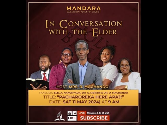 Mandara SDA Church || Pacharoreka here apa?  ||Eld. M. Machando u0026 Team || 11 May 2024 class=