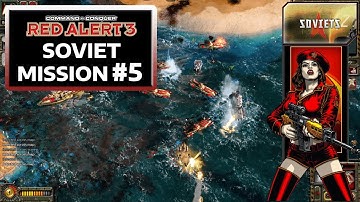 Red Alert 3 - Soviet Campaign - Mission 5 - Mykonos - Hard