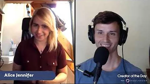 Creator of the Day Alice Vaughn Live Video Interview