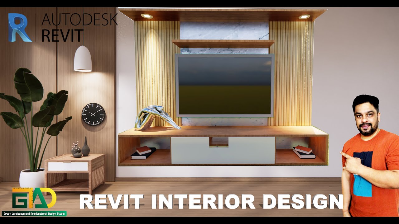 Making a TV unit Family in Revit (Revit Interior Design) YouTube