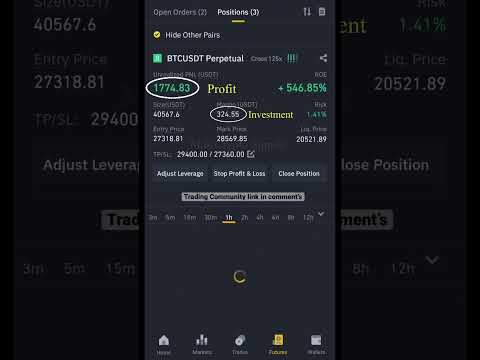 Live Bitcoin Trading With 125X Leverage?!!! #viral