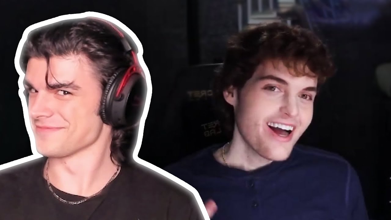 Foolish Reacts To Dream's FACE REVEAL And Compares His JAWLINE! - YouTube