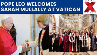 Historic Meeting: Pope Leo Welcomes First Female Archbishop Mullally At Vatican| NewsX World